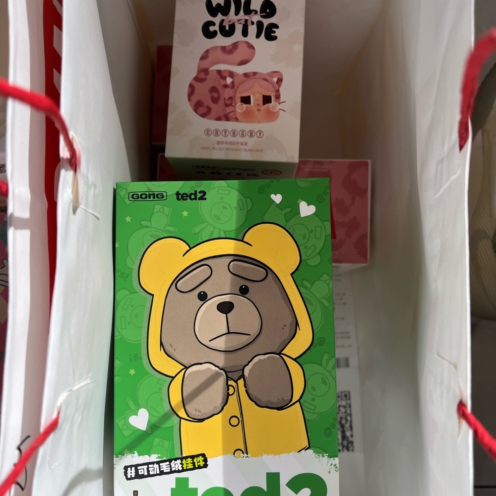 Pop Mart authentic TED 2